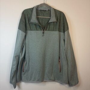 Orvis Men’s Green Quarter Zip XXL